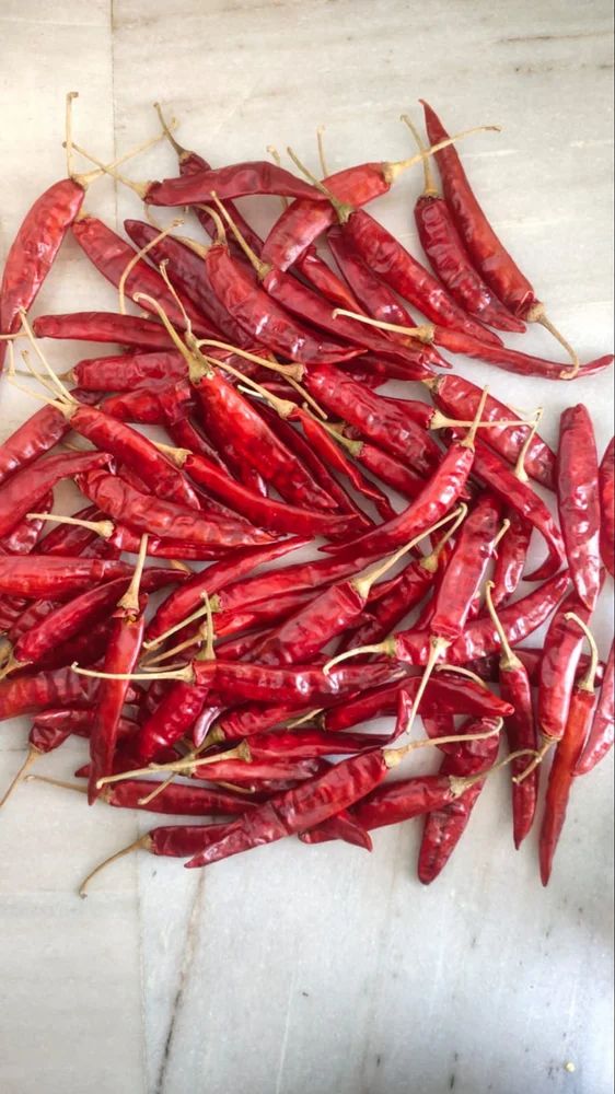 Red Chilli Whole With Stem